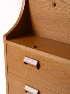 New Pamono Oak Secretary by Børge Mogensen for Søborg Møbelfabrik, 1960s