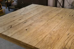 Best Pamono Oak Table with Brushed Finish, 1960s