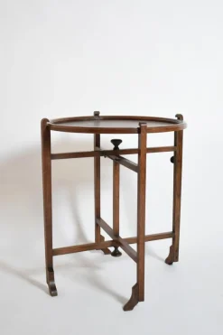 Pamono Oak Travel Game Table, 1910s> Game Tables