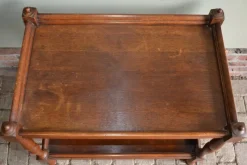 Pamono Oak Wooden Tea Trolley> Serving Bar Carts & Trolleys