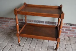 Pamono Oak Wooden Tea Trolley><noscript><img width=