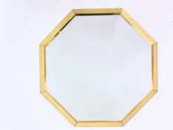 Pamono Octagonal Ceiling Lamp from Glashütte Limburg, 1970s><noscript><img width=