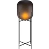 Online Pamono Oda Big Smoky Grey Acetato Black Floor Lamp by Pulpo