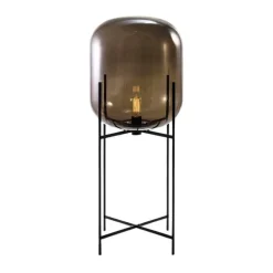 Pamono Oda in Between Smoky Grey Black Floor Lamp by Pulpo> Floor Lamps
