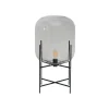 Discount Pamono Oda Medium Steel Grey Black Floor Lamp by Pulpo