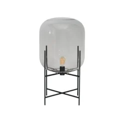 Discount Pamono Oda Medium Steel Grey Black Floor Lamp by Pulpo