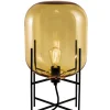 Pamono Oda Small in Amber and Black by Sebastian Herkner for Pulpo> Table Lamps