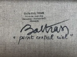 Pamono Odile Trampont / Baltran, Point Central Ciel, Acrylic on Canvas><noscript><img width=