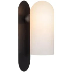 Pamono Odyssey LG Black Wall Sconce by Schwung