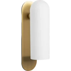 Pamono Odyssey LG Brass Wall Sconce by Schwung> Wall Lights & Sconces