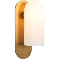 Hot Pamono Odyssey MD Brass Wall Sconce by Schwung