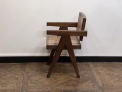 Pamono Office Chair by Pierre Jeanneret, 1955><noscript><img width=