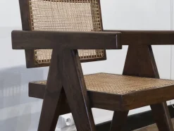 Pamono Office Chair by Pierre Jeanneret, 1955><noscript><img width=