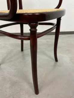 Hot Pamono Office Chair with Rattan Seat from Thonet, 1890s
