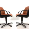 Pamono Office Chairs by Burkhard Vogtherr for Fröscher, 1970s, Set of 2> Office Chairs