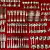 Pamono Olier and Caron Cutlery Set in Sterling Silver, Set of 183> Cutlery & Serving Utensils