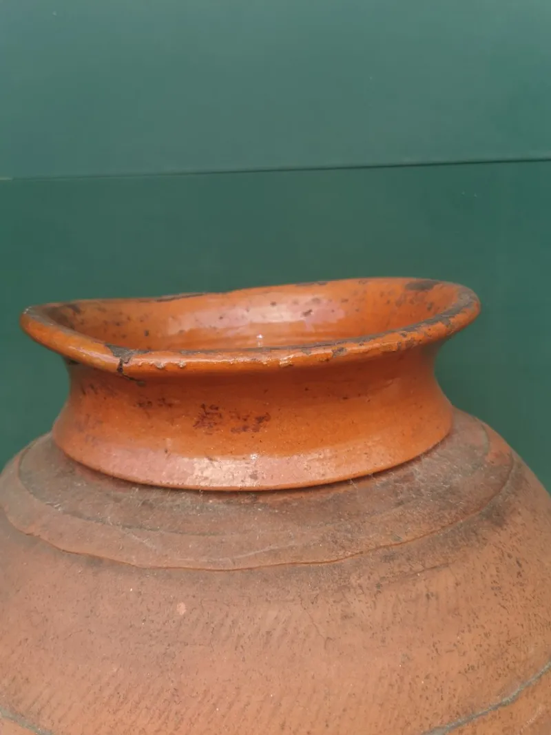 Pamono Olive Oil Pot, 1890s> Garden Accessories
