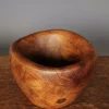 Discount Pamono Olive Wood Bowl in the style of Alexandre Noll, 1970s