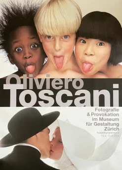 Pamono Oliviero Toscani, Fotografie und Provokation Exhibition Poster, 2024, Print> Posters