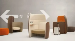 Pamono Only Ju Relax Pod Seating with Oak Shelf and USB Socket by Quinti Sedute><noscript><img width=