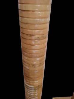 Pamono Onyx Columns Worked in Layers, 1920s, Set of 2><noscript><img width=