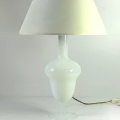 Pamono Opal Glass Table Lamp from Sevres, France, 1950s> Table Lamps