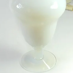 Pamono Opal Glass Table Lamp from Sevres, France, 1950s><noscript><img width=