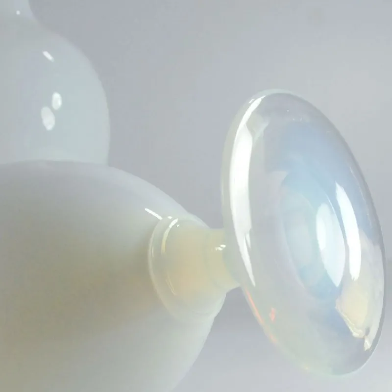 Pamono Opal Glass Table Lamp from Sevres, France, 1950s> Table Lamps