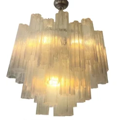 Pamono Opal Tronchi Chandelier in Murano Glass by Simoeng> Ceiling Lights