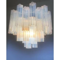Pamono Opal Tronchi Chandelier in Murano Glass by Simoeng><noscript><img width=
