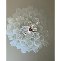 Pamono Opal Tronchi Chandelier in Murano Glass by Simoeng><noscript><img width=