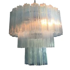Pamono Opal Trunks Murano Glass Chandelier from Murano><noscript><img width=