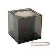 Clearance Pamono Opi Ice Bucket in Acrylic Glass and Silver by Cini & Nils Milano