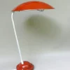 Discount Pamono Orange and Light Beige Outdoor Mushroom Lamp from Bega, 1950s