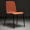 Clearance Pamono Orange Braided Cable Outdoor Chair, 1960s