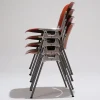 Online Pamono Orange DSC 106 Stackable Chairs by Giancarlo Piretti for Castelli, 1970s, Set of 4