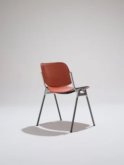 Online Pamono Orange DSC 106 Stackable Chairs by Giancarlo Piretti for Castelli, 1970s, Set of 4