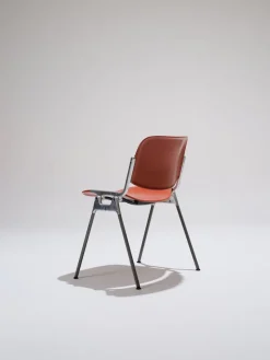 Online Pamono Orange DSC 106 Stackable Chairs by Giancarlo Piretti for Castelli, 1970s, Set of 4