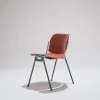 Pamono Orange DSC 106 Stacking Chairs by Giancarlo Piretti for Castelli / Anonima Castelli, 1970s, Set of 2> Office Chairs