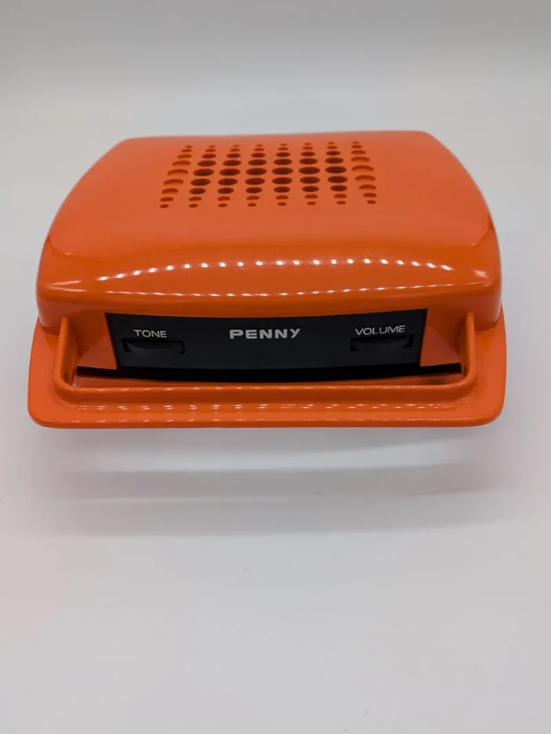 Pamono Orange Penny Record Player by Mario Bellini for MusicalNastro. Italy, 1980s> Electronics