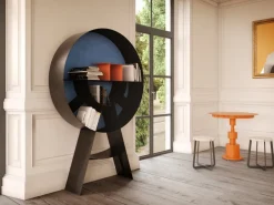 Clearance Pamono Orange Periplo Table by Sara Mondaini for Officine Tamborrino