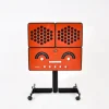Best Pamono Orange Stereophonic RR-126 Radio by Achille & Pier Giacomo Castiglioni for Brionvega, 1960s