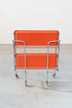 Pamono Orange Trolley, 1970s><noscript><img width=
