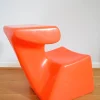 Hot Pamono Orange Zocker Children's Chair by Luigi Colani for Top System Burkhard Lübke, 1971