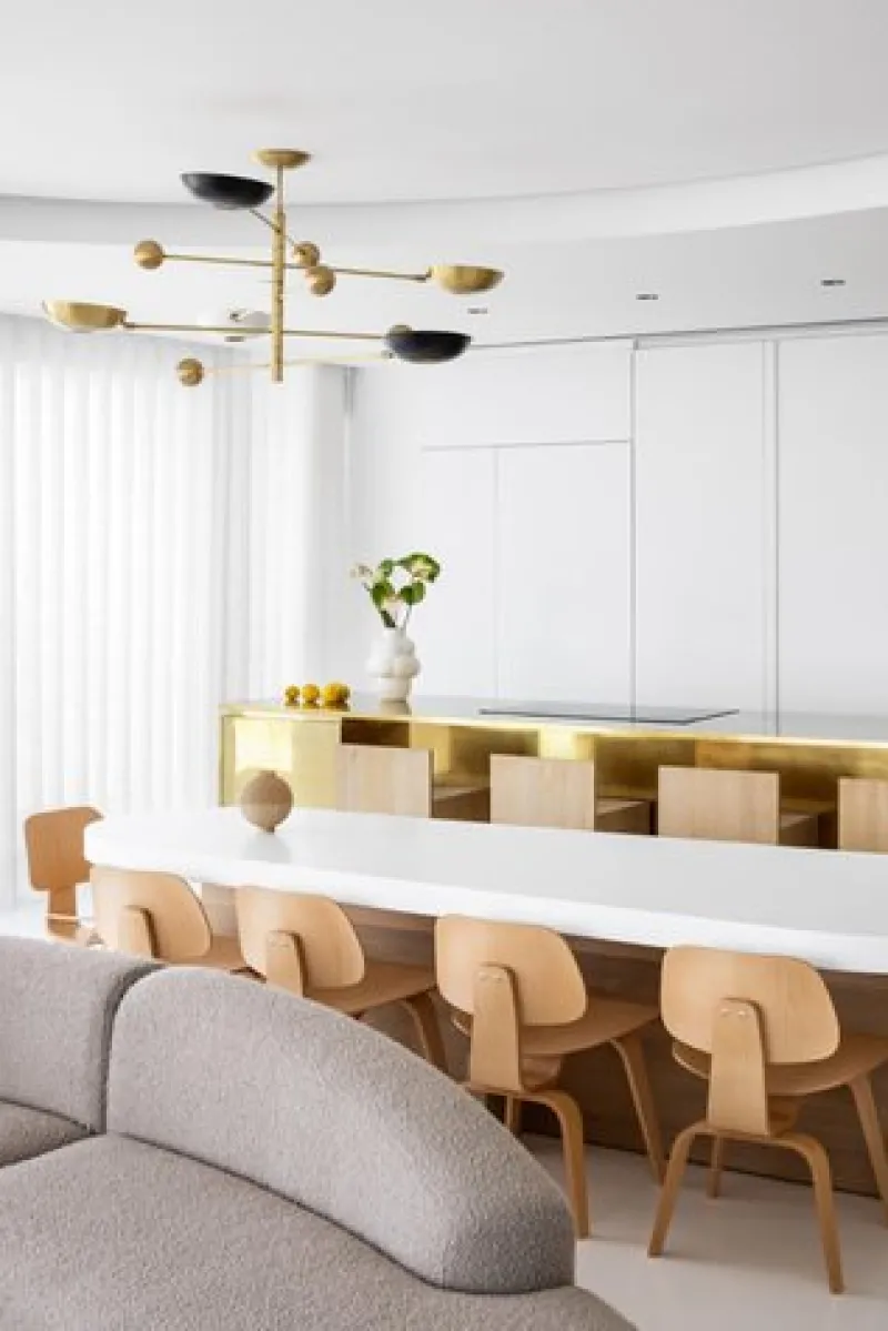Pamono Orbitale Brass Chandelier by Silvio Piattelli> Ceiling Lights