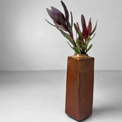 Pamono Organic Japanese Bizen Ikebana Vase, 1970s> Vases
