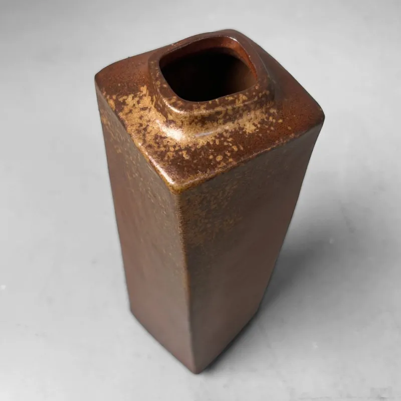 Pamono Organic Japanese Bizen Ikebana Vase, 1970s> Vases