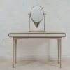 Clearance Pamono Oriette Vanity Table Bleached Oak by Felice James