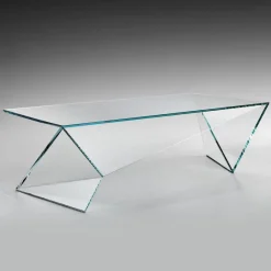 Pamono Origami Coffee Table in Crystal Glass by Barberini & Gunnell><noscript><img width=