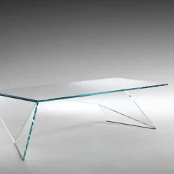 Pamono Origami Coffee Table in Crystal Glass by Barberini & Gunnell><noscript><img width=